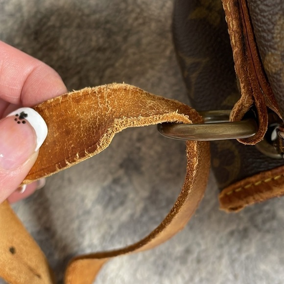 Vintage Louis Vuitton Monogram Noe GM Bucket Bag Purse Designer Everyday - Picture 9 of 17